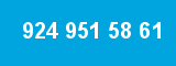 924 951 58 61 924 951 58 61